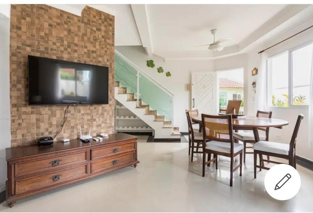 Casa Com Localizacao Privilegiada, A 140 Metros Da Praia Juquey 圣塞巴斯蒂安 外观 照片